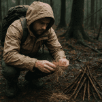 Gdzie znaleźć suchy materiał na ognisko po deszczu