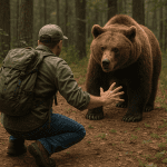 Co robić podczas spotkania z niedźwiedziem