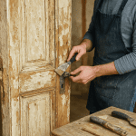 Najciekawsze sposoby na remont starych drzwi