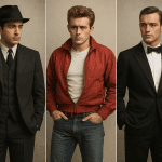 Męskie stylizacje inspirowane ikonami kina