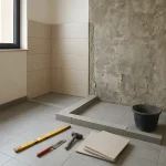 Jak przygotować łazienkę pod prysznic walk-in