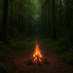 Gdzie znaleźć miejsce na ognisko w gęstym lesie