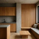 Najciekawsze pomysły na połączenie betonu i drewna