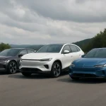 Męskie auta elektryczne z dużym zasięgiem